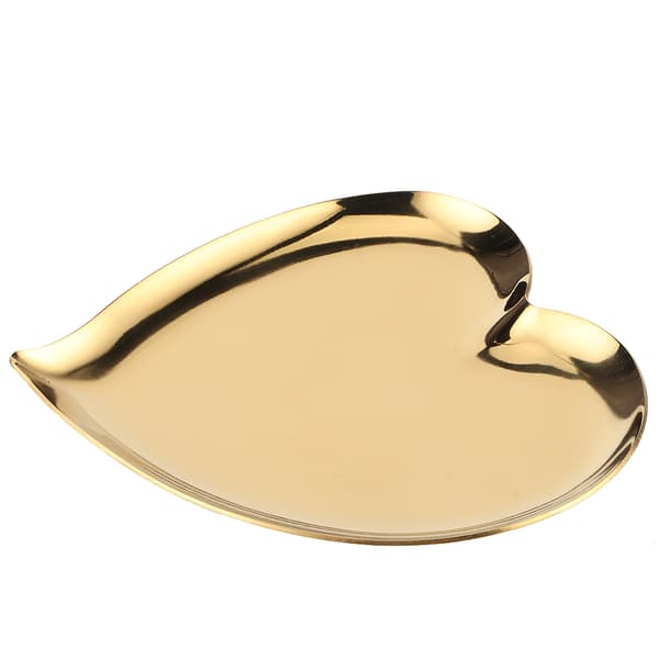 Nordisk stil hjärtformade ringar halsband smyckesdisplay bricka serveringsfat heminredning