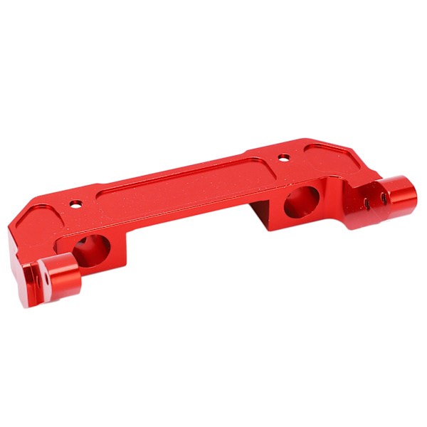 RC-etupuskurin kiinnike alumiiniseoksesta, helppo asennus, hienostunut, kaunis RC-auton osa Axial 1/6 SCX6 -punaiselle