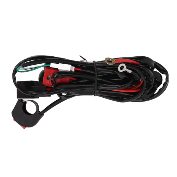 Motorcykel LED Arbejdslys Kontakt Ledningsnet 12V 40A til 9‑32V Dirt Bikes ATV Elbil