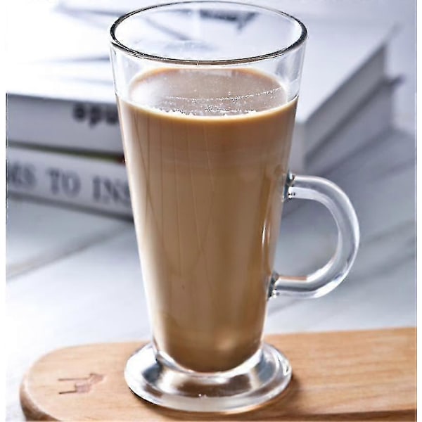 Irish Coffee Kopp, Kopp for Kalde Drikker, Kopp for Sandisdrikk, Glass Vannkopp, Iskaffekopp (transparent)