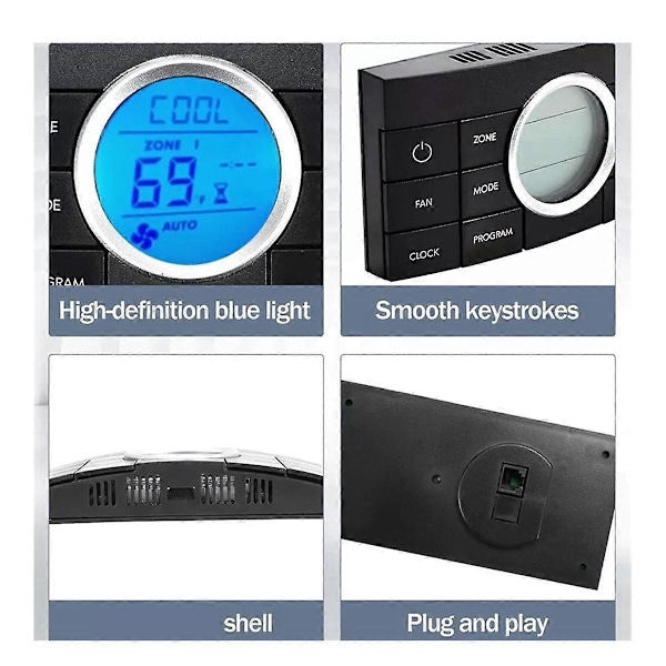 Termostaatin lämpötilan säätöpaneeli