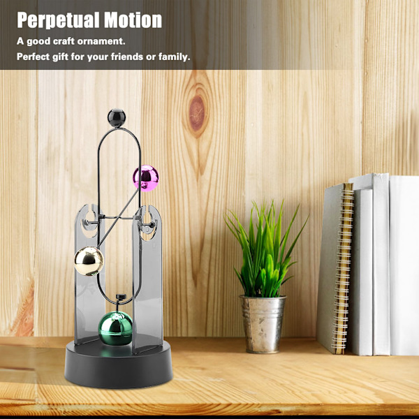 Elektroninen Shake Wiggle Device Perpetual Motion Swinging Kineettinen Art Craft Desk Koriste