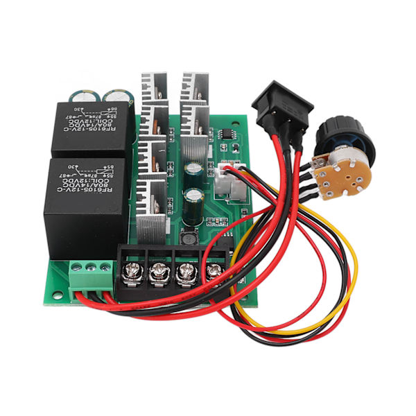 DC-moottorin ohjain Harjan nopeuden säätö Säädettävä CW CCW-kytkin Suuri vääntö 40A 10-50V
