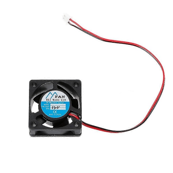 1kpl DC 12V 2-nastainen USB-liitin Kannettavan tietokoneen CPU-jäähdytystuuletin 40x40x20mm