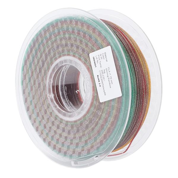 3D-skrivarfilament 1,75 mm Multi Colour Silk PLA-filamentbunt Hög transparens God seghet Påfyllningsfilament