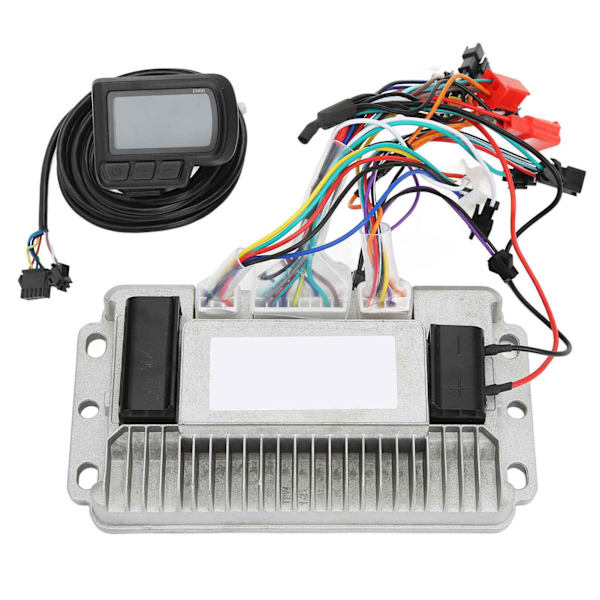 36V 48V 1000W borstlös motorstyrenhet EN06 LCD- set 3-läges sinusvågskontrollsats för elcykel