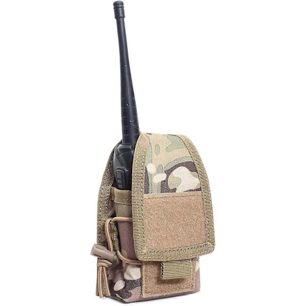 Radioholder Walkie Talkie Taske Etui til Taktisk Bælte Radiohylster Intercom Taske Interfon Taske