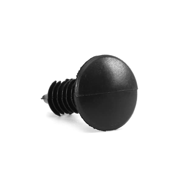 Universal 100x Sorte Nylon Nitter Fastgørelse Kofanger Holder Plastik Clips til Bil