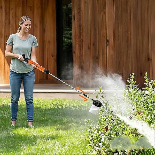 Diatomaceous Earth Powder Duster with Extendable Rod, Large Capacity and Adjustable Settings 120ml Capacity Tank