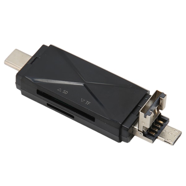 USB C USB2.0 MICRO USB-lagerkortlæser med 3 stik 104MBps 3 i 1 USB-lagerkortlæser til bærbar computer mobiltelefon