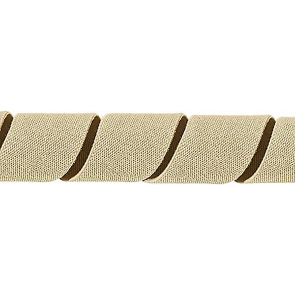 Justerbart läder och elastiska Y-back hängslen för män med 4 klämmor