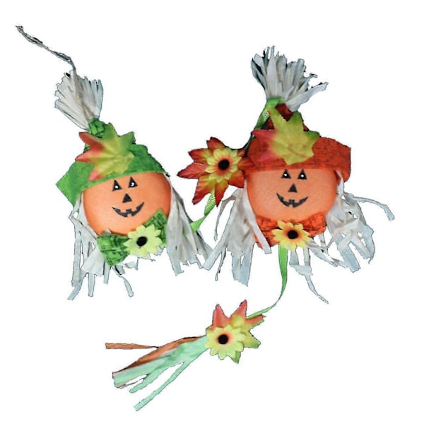 Halloween spøkelse Fugleskremsel hengende heks vertikal gresskar snor Halloween anheng