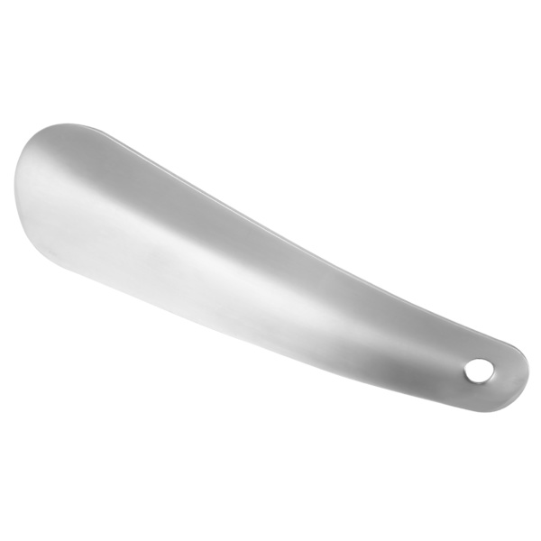 Shoe Horn ruostumattomasta teräksestä Kenkälusikka Tongue Kannettava Shoe Helper Stick matkakäyttöön