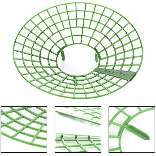 Jordbærplante Støtter - Sett med 10 | Klatre Trellis Bur Stativ for Balkong Hagebruk