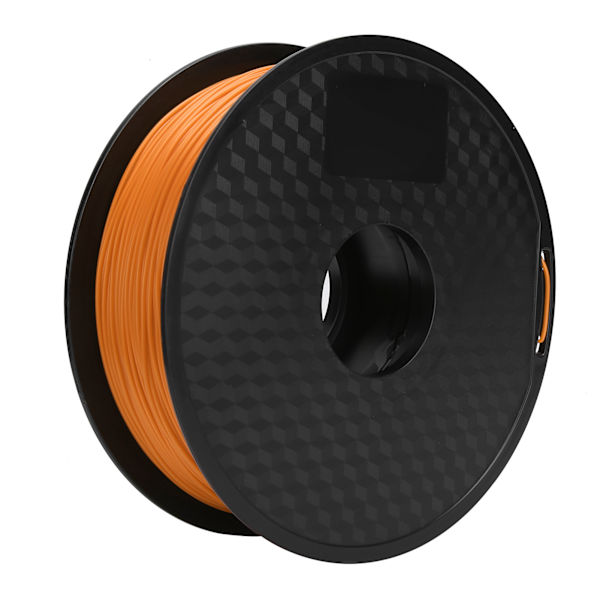 3D-printmateriale Printer PLA Filament Bundle Tilbehør Udskiftning 1,75 mm 340 m / 1115,5 fod Orange