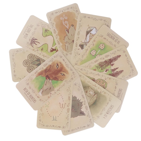 78-korts tarotkortstokk - komplett kortstokk - brettspill - tarotspådomsverktøy for alle ferdighetsnivåer