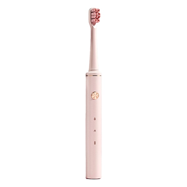 Power tandborste USB laddning Mjuk borst Vuxentandborste Tandrengöringsborste 2 växlar Justering Rosa