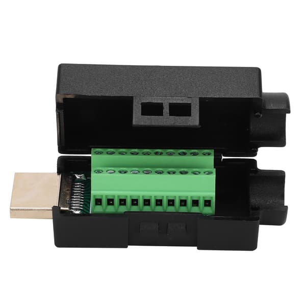 Lödfri hankontakt för High Definition Multimedia Interface för gör-det-själv-kabel