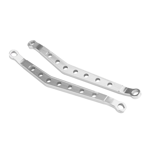 Aluminiumslegering Forreste / Bagerste Øvre Chassisforbindelse til AXIAL Wraith AX90056 RC Bil (Sølv)