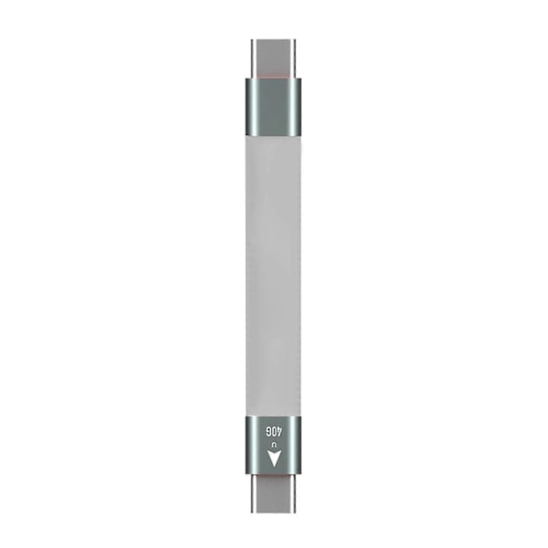 Kort USB-C til USB-C kabel 40 Gbps, USB 4 kabel for ThunderRate 4 støtter 4K