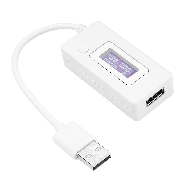 4V-30V 0-3A Mini USB -jännitevirtamonitoritesteri Kapasiteettitunnistin LCD-näyttö