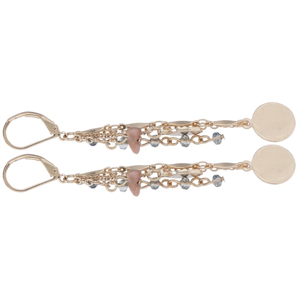 Legering dusk øredobber Fasjonable rhinestones anheng lange øredobber smykker tilbehør