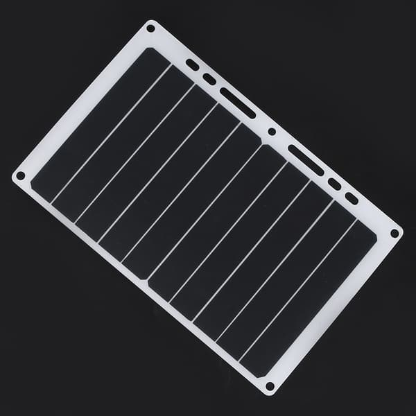 Solcellepanel Monteringsutstyr Monokrystallinsk Silisium Telefonlading Solcellepanel Hvit