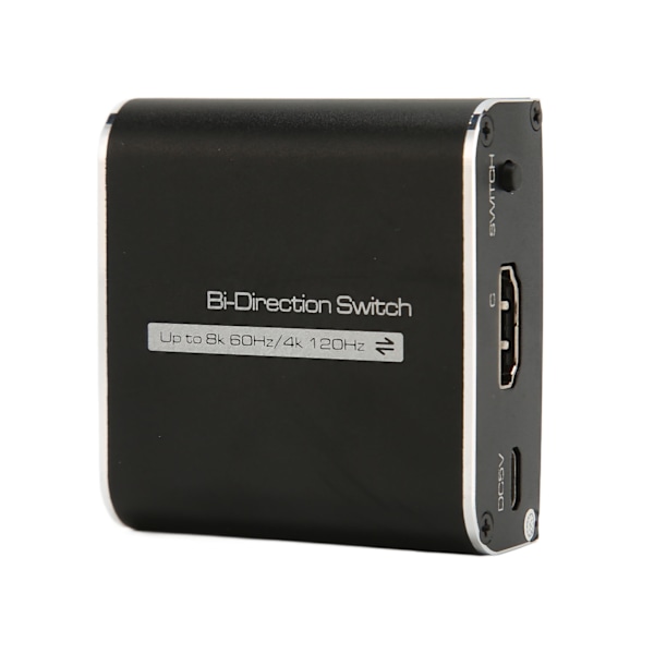 8K HD Multimedia Interface Bi Direction Switch 48Gbps 4K 120Hz HD Multimedia Interface Splitter 2 i 1 ut for PS4 for Xbox
