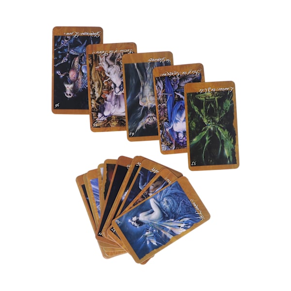 Coated Paper Tarot Cards Divination Playing Cards Interaction Board Game Card English Version