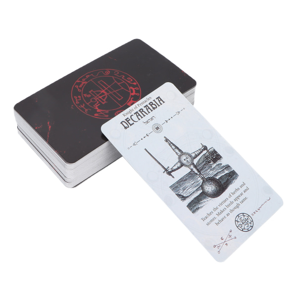 Tarotkort Deck Premium Classic Tarot Paper Cards Spil for begyndere Ekspertlæsere