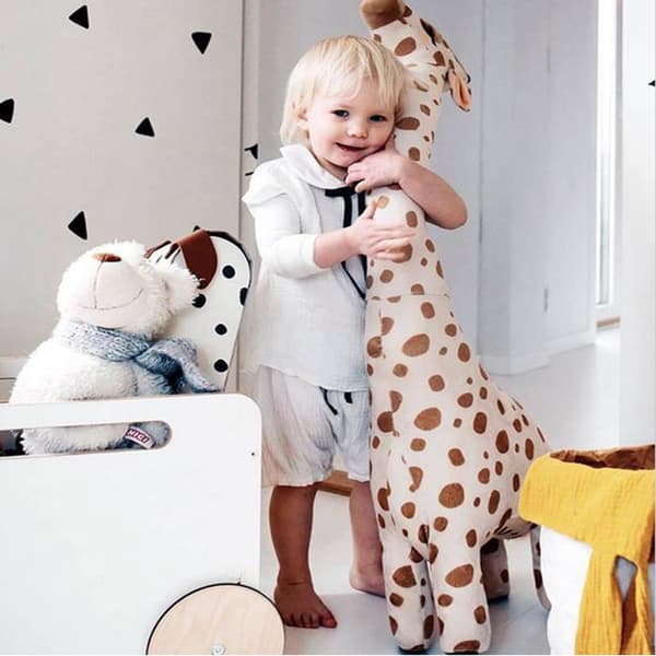 Supermjuk Stående Giraffdocka - 45cm/17.7in