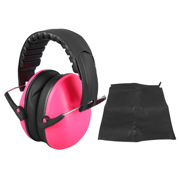 Soundproof Earmuffs for Kids Sleeping Children Safety Mini Noise Reduction Ear Muffs Pink