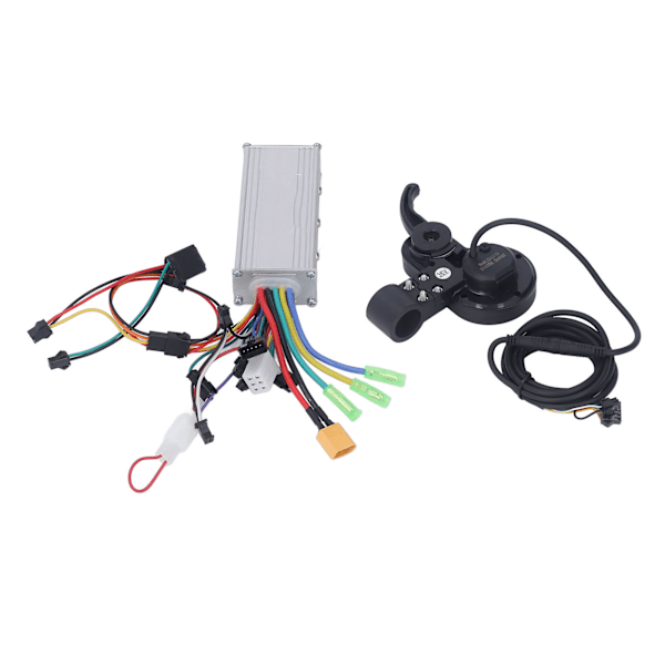 36V 48V 500W 2 i 1 Motor Borstlös Controller Vattentät LH100 LCD Display Panel Kit för Elcykel Scooter