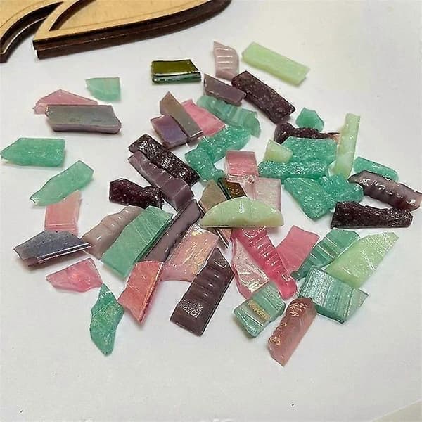 DIY Mosaikhåndværkssæt, Mosaikfjer Kunsthåndværkssæt til børn og voksne B