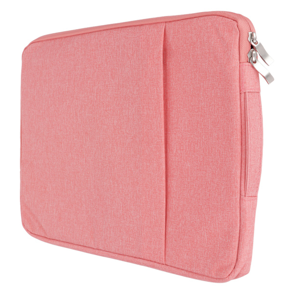 Laptopfodral 15,6 tum 39x29x2cm Dubbellager Design Polyester Case för bärbar dator för OS Laptop Pro för HP för DellPink