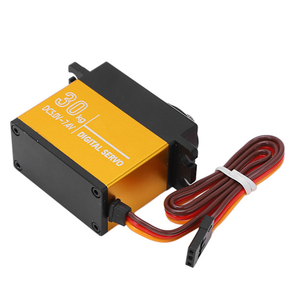 HOBBYFANS 2 Set 30kg Digital Servo RC Vattentät Metallväxel Servo för 1/8 1/10 RC Bil Båt RC Tillbehör Delar