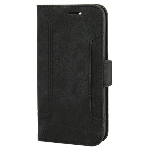 Lommebok telefonveske for Iphone 14 PU lær lommebok flip telefon beskyttelsesveske med kortspor Holder hengende tau