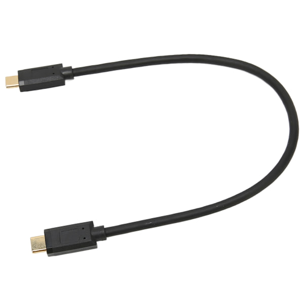 TypeC til TypeC-kabel 10 Gbps USB 3.1 hurtigopladning ABS TypeC han til TypeC han til MacBook Pro til Huawei (1 m 3,3 fod)