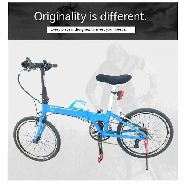 26cm Universal Ställ för Cykel, Halksäker, Bakre Montering, Sidostöd för Landsvägscyklar, Passar Barn och Vuxna