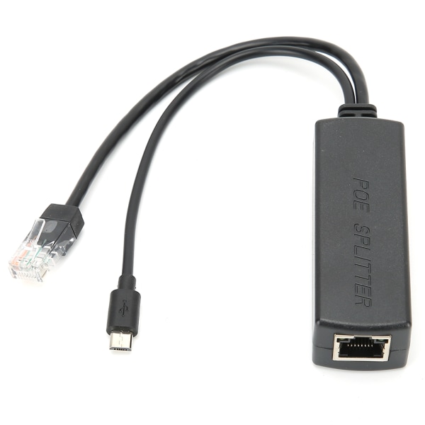 POE Splitter Strømforsyningsmodul USB Standard Isolasjon Separator Kabel 48V til 5V