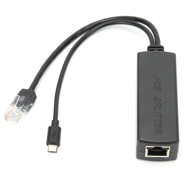 POE Splitter Strømforsyningsmodul USB Standard Isolation Separator Kabel 48V til 5V