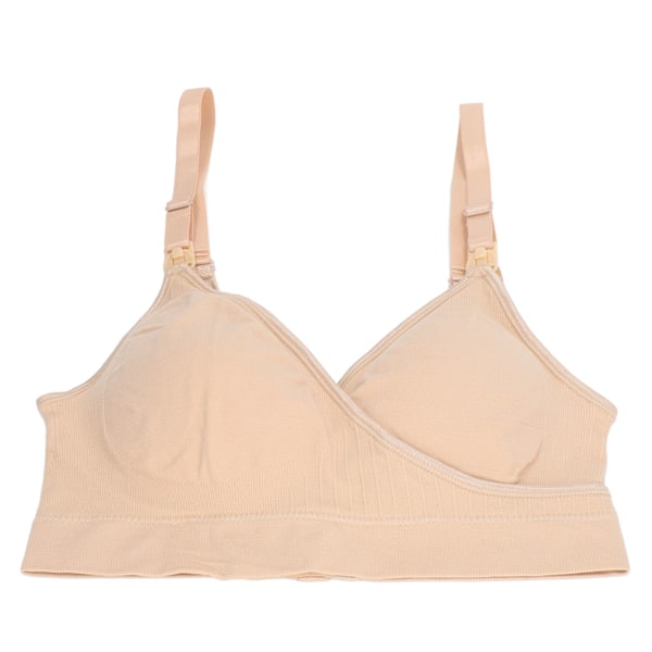 Amme BH Front Top Spænde Udvidede Flanker Fire Række Spænde Amning BH til Gravide Kvinder S