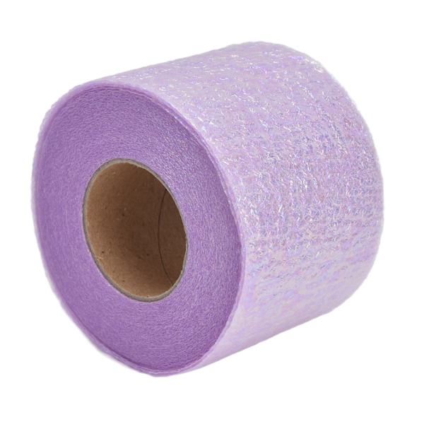 Symphony Ribbon Gradient Julband Rulle DIY Hemmagjorda Barnbåge Hårprydnad Tulle Rulle Ljus Lila