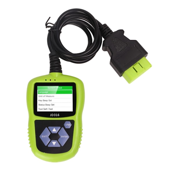 OBD2-scanner, der understøtter fejlfinding i motor med kode 6, CAN-diagnoseværktøj til køretøjer fra 1996 og fremefter