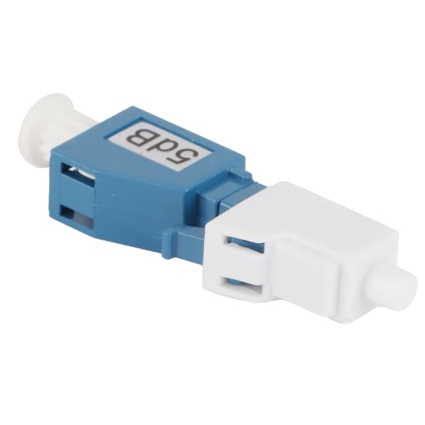 LC UPC5DB Optisk Fiber Dæmper Stik SingleMode Han Hun Adapter Høj Returtab