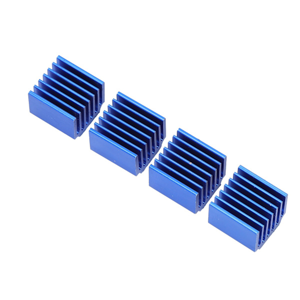 4 st Heatsink Mini Cooler med termiskt ledande tejp för TMC 2100/2208 LV8729 Steppermotordrivrutin