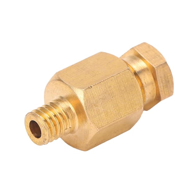 Rørnippel Messing Gevind Lige Fittingsforbindelse Adapter Industrielle Rørforsyninger PD606