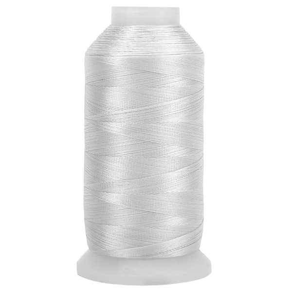 Sytråd för symaskin med låg avbrottsfrekvens, bättre smörjförmåga, broderitråd för hemmabruk, sömnad, vit