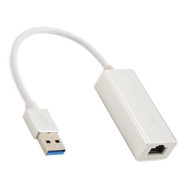 USB Ethernet -sovitin USB3.0 - RJ45 10M 100M 1000M Gigabit Ethernet LAN-muunnin kotitoimistopelaamiseen