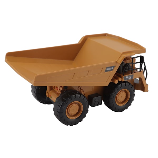 RC Dumper 1/24 skala Trådlös 2.4G Fjärrkontroll 9 Kanaler Byggfordon Lastbil Leksaker för över 6 år 1048